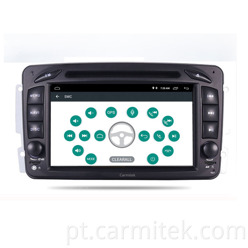 Car dvd player forMercedes Benz 209